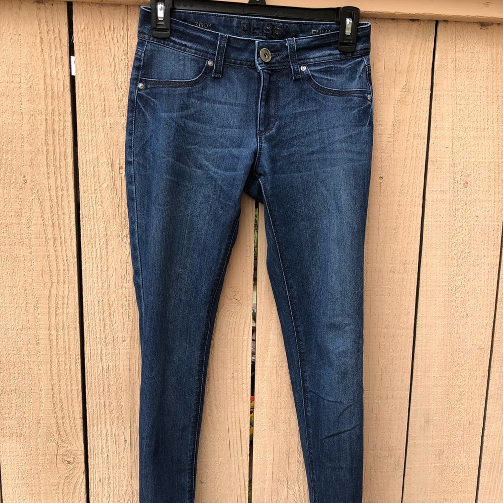 DL 1961 EMMA DARK DENIM SIZE 24